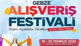 Gebze, Alışveriş Festivaliyle şenlenecek