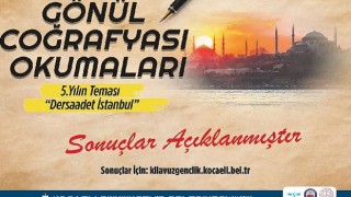 Gönül Coğrafyası Okumalarında kazananlar açıklandı