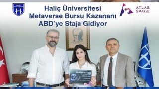 Haliç üniversitesi metaverse bursu kazanan öğrenci ABDye staja gidiyor