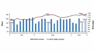 İhracat birim değer endeksi yüzde1,2 azaldı