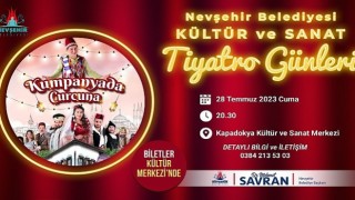 “Kumpanyada Curcuna” adlı tiyatro oyunu için biletler Kültür Merkezinde