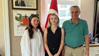 Başarısını Başkan Topaloğlu ile paylaştı