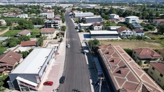 Başiskele Kullar Caddesi asfaltlandı