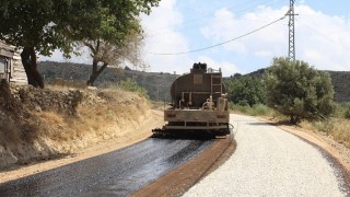 Belenobası-Gebece grup yolu asfaltında sona gelindi