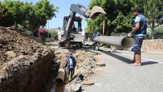 Bodrumda DSİ Hattı Yine Patladı, MUSKİ Açıklama Yaptı