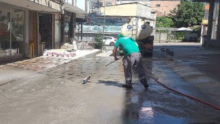 Canik Belediyesinden Köşe Bucak Temizlik