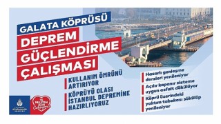 Galata Köprüsünde 29 Yıl Sonra Yenileme Çalışması