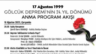 Kadıköy Belediyesi, Gölcük Depreminin 24. Yıl Dönümünde Anma Programı Düzenliyor