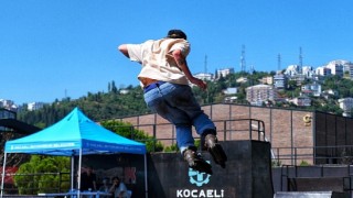 Skate Parkta adrenalin tavan yaptı