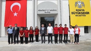 Konya Lisesi Konferans ve Spor Salonu Hizmete Açıldı