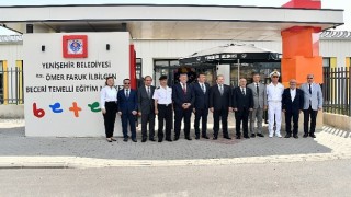 Mersin Valisi Ali Hamza Pehlivan, Yenişehir Belediyesi BETEMi gezdi