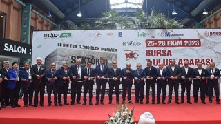 7. Bursa Blok Mermer Fuarı Kapılarını Açtı