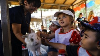 Dünya Hayvanları Koruma Gününde Miniklere Eğlenceli Gezi