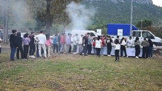 Başkan Topaloğlundan öğrencilere mangal partisi