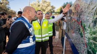 Bucanın tarihi altyapı projesi devam ediyor