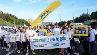 CK Enerji çalışanları İstanbul Maratonunda otizmli çocuklar için koştu