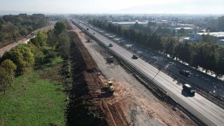 Kocaeli Stadyumu yolunda trafik düzenlemesi