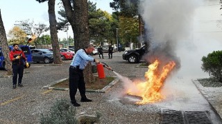 -Osmangazi Belediyesinde yangın tatbikatı