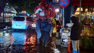 Şiddetli yağışlarda isudan yoğun mesai