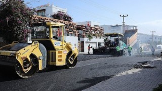 Bodrumda 18 Bin Metre Sıcak Asfalt yapıldı