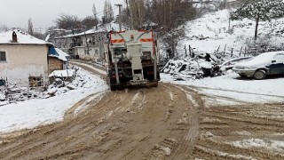 İzmir Büyükşehir Belediyesi ekipleri kar teyakkuzunda