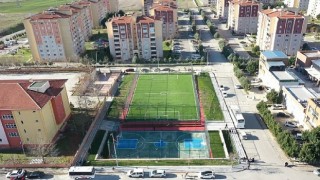 Lüleburgaz Belediyesi;nin yeni spor alanı tamamlandı