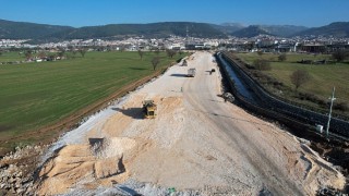 Menteşe Otogar Kavşağında Yol Çalışmaları Hızla İlerliyor