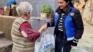 Mudanya Belediyesi;nde emeklilere gıda desteği