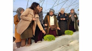 Topraksız tarım projesine kadın çiftçilerden yoğun ilgi