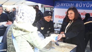 Aydın Büyükşehir Belediyesi&#39;nden Miraç Kandili ve 6 Şubat depreminde hayatını kaybeden vatandaşlar için hayır