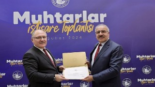 Bilgin, Muhtarlar ile istişare toplantısında buluştu