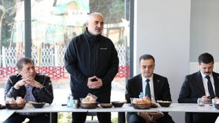 Çetinkaya, ”Hizmet aşkıyla çalışmaya devam edeceğiz”