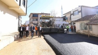 Ertuğrulgazi Mahallesinde 36 Sokak Asfaltlanıyor