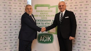 Esnafın kapısı hep açık kalsın diye Şekerbanktan TESK iş birliği