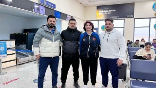 Nevşehir Belediyesi Gençlik ve Spor Kulübü sporcuları Helin Satıcı, 2024 Avrupa Salon Okçuluk Şampiyonası&#39;nda