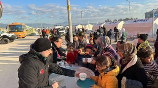 Osmangazi asrın felaketinin yaralarına merhem oldu