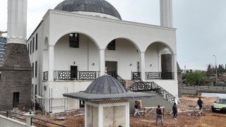 Güneş Mahallesi Cami ibadete hazır hale getiriliyor