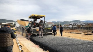 Menteşe Otogar Yolunda Asfaltlama Çalışmaları Başladı