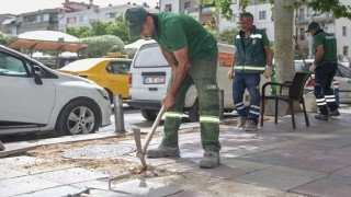 Konakta kaldırımlar mercek altında