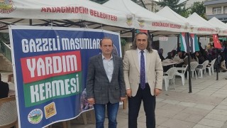 Başkan Aydoğmuş, Filistine Destek Kermesine destek verdi