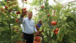 Başkan Büyükakından kadın üreticiye tam destek