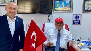 Başkan İbrahim Sandıkçı “Kan bağışıyla insanlığa umut olabiliriz”