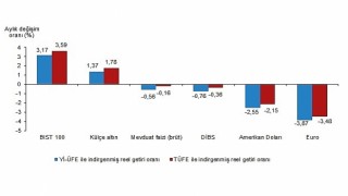 Tüik: Aylık en yüksek reel getiri BIST 100 endeksinde oldu