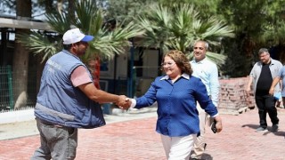 Didim Belediyesi tarafından Akbük Mahallesi&#39;nde yapımına başlanan yürüyüş ve bisiklet yolu çalışmaları tamamlandı. Yol vatandaşların kullanımına açıldı