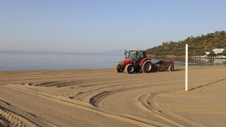 Menderes Plajları Sezona Hazırlanıyor