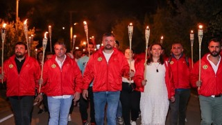 Başkan Görkem Duman, Büyük Taarruzun 102. yılında Bucalı gençlerle Kocatepede