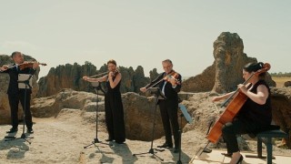 Borusanın 80 yıllık hikayesi Borusan Quartet ile binlerce yıllık Avdalaz Kalesinde yankılanıyor