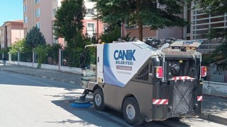 Canik Belediyesi Güçlü Temizlik Filosuyla Sahada