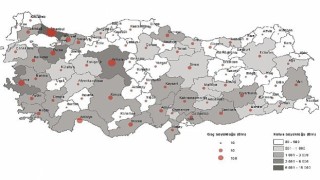 Tüik: Türkiyede 2023 yılında 3 milyon 450 bin 953 kişi iller arasında göç etti