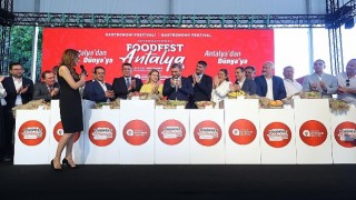 3. Uluslararası Foodfest Antalya Gastronomi Festivali başladı